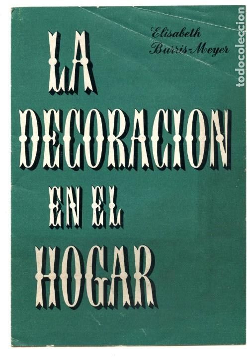 Cat&aacute;logos publicitarios: LA DECORACI&Oacute;N EN EL HOGAR (Ed. VERGARA) FOLLETO PUBLCITARIO
