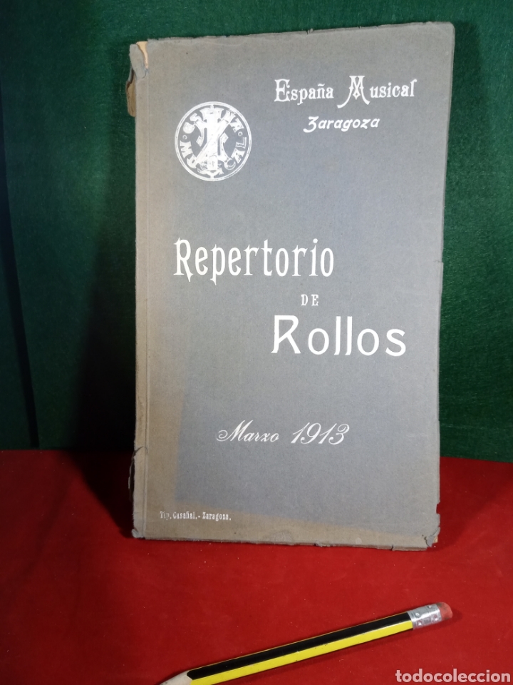 Catalogues publicitaires: Repertorio de ROYOS Marzo 1913