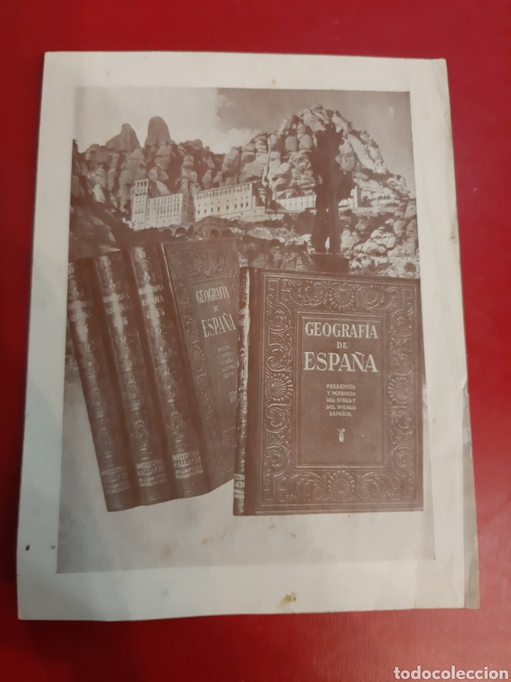 Catalogues publicitaires: Geografia de Espa&ntilde;a instituto Gallach de libreria y ediciones publidad