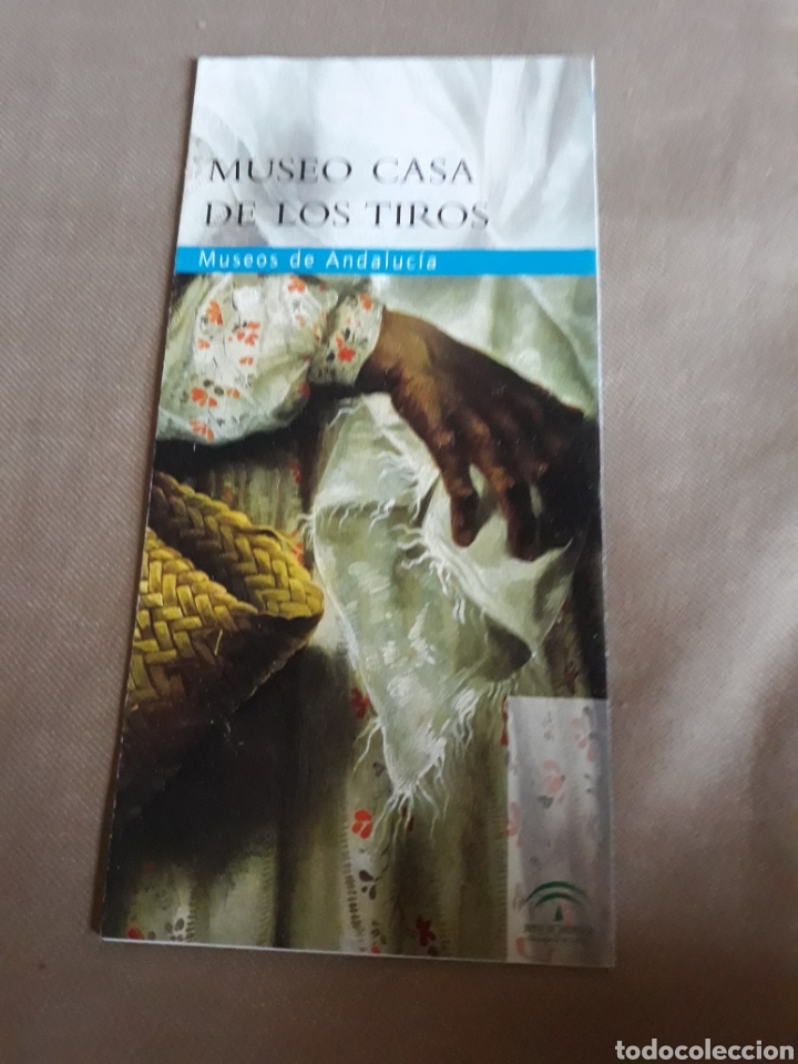 Cat&aacute;logos publicit&aacute;rios: FOLLETO PUBLICIDAD DEL MUSEO CASA DE LOS TIROS DE GRANADA .