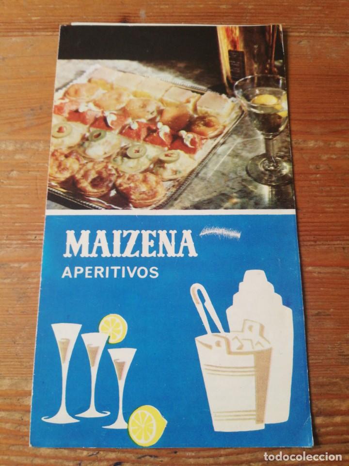 Catalogues publicitaires: Publicidad de Maizena. Recetas de aperitivos.