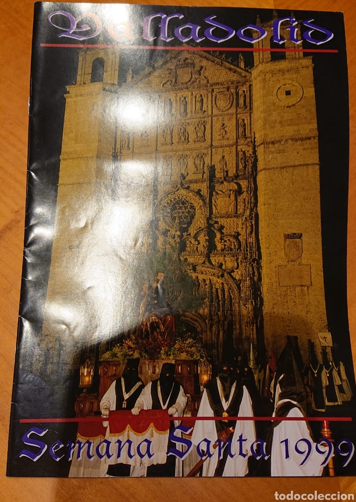 Cat&aacute;logos publicitarios: Valladolid, semana Santa 1999,gu&iacute;a original perfecto estado