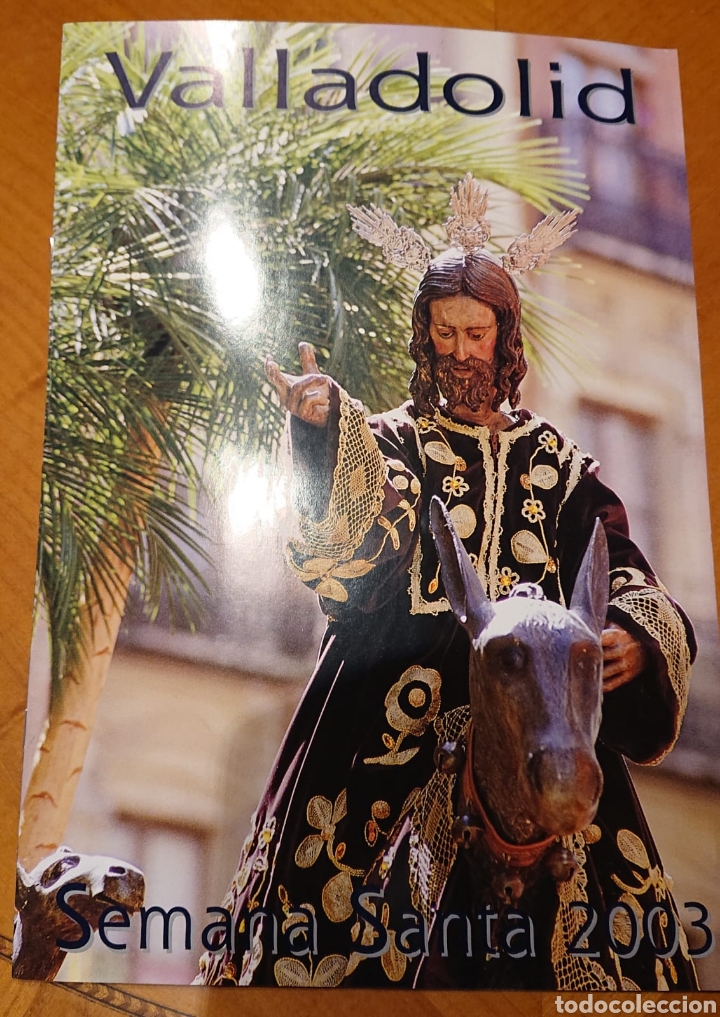 Cat&aacute;logos publicitarios: Semana Santa Valladolid, gu&iacute;a 2003,original y perfecta