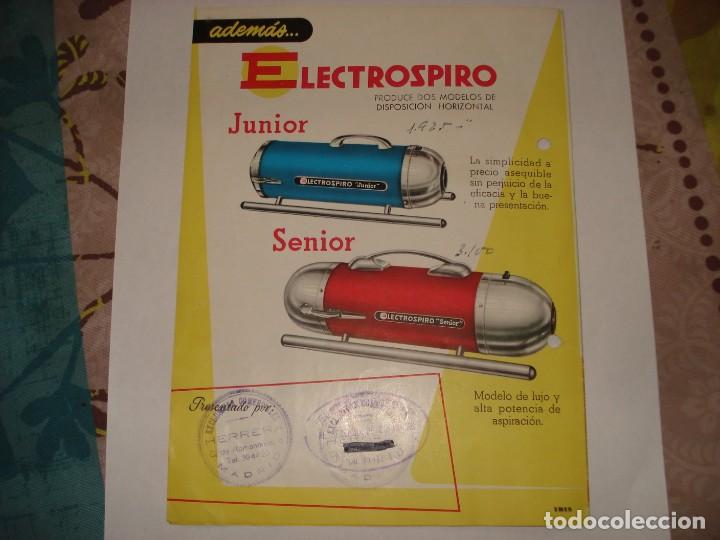 Cat&aacute;logos publicitarios: ANTIGUO CATALOGO PUBLICITARIO ELECTROESPIRO - Foto 3