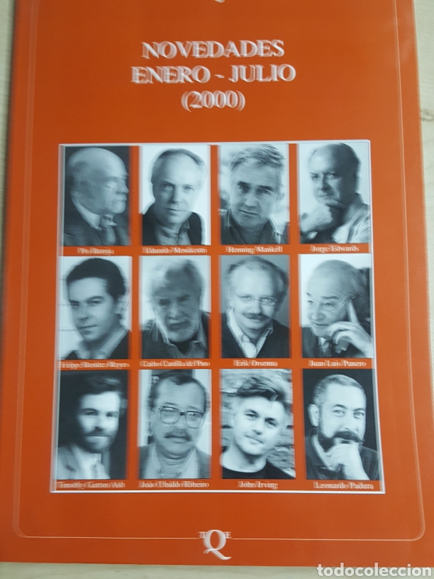 Cat&aacute;logos publicitarios: Catalogo novedades Tusquets a&ntilde;o 2000