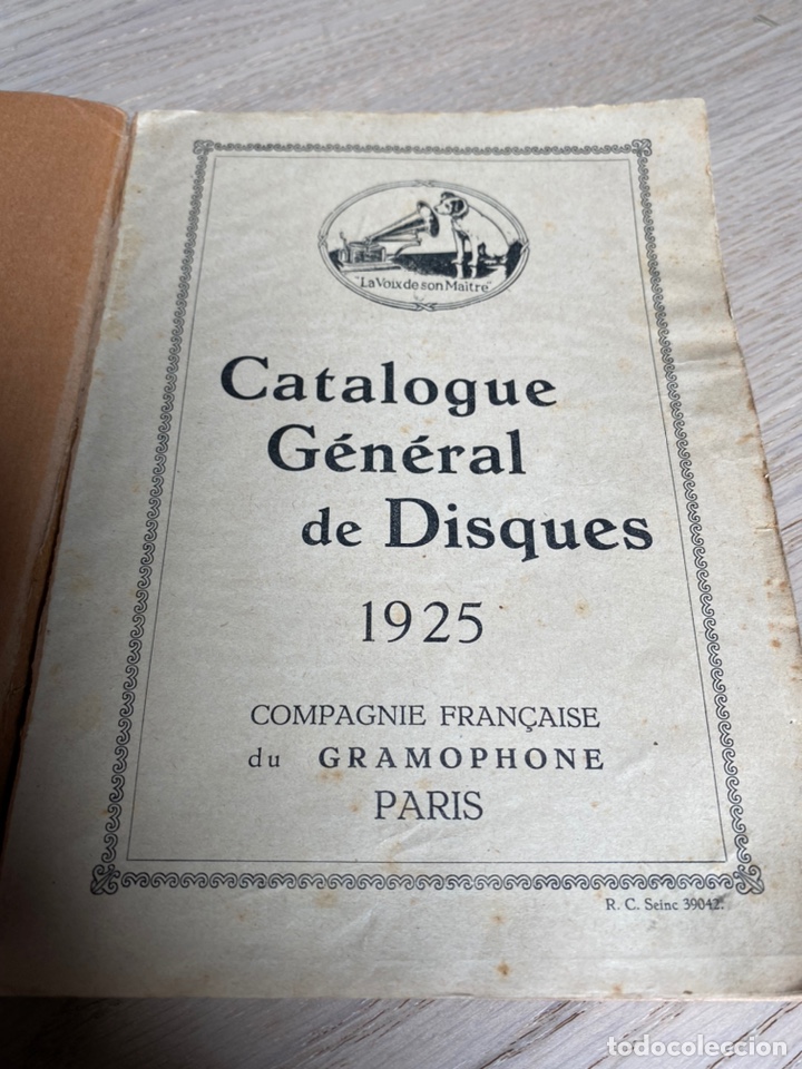 Cat&aacute;logos publicitarios: Catalogo general de discos voix son maitre 1925 - Foto 2