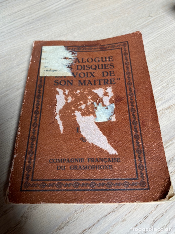 Cat&aacute;logos publicitarios: Catalogo general de discos voix son maitre 1925 - Foto 1