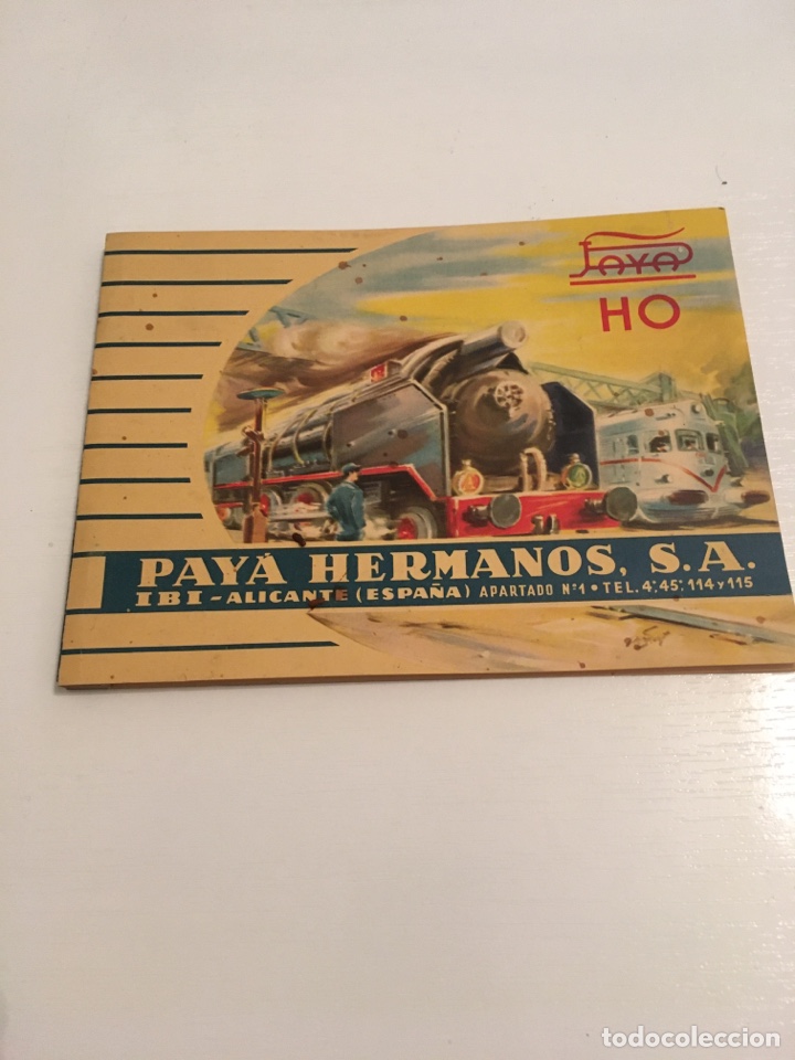 Cat&aacute;logos publicitarios: CAT&Aacute;LOGO PAYA HO A&Ntilde;OS 60