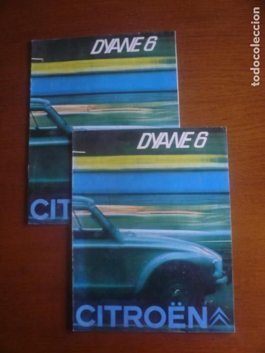 Cat&aacute;logos publicitarios: Dyane 6-Citroen. Publicidad. Publicitat.