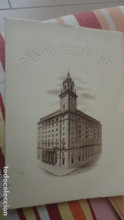 Catalogues publicitaires: BANCO DE ARAGON. RECUERDO INAUGURACION NUEVO EDIFICIO ZARAGOZA 1951