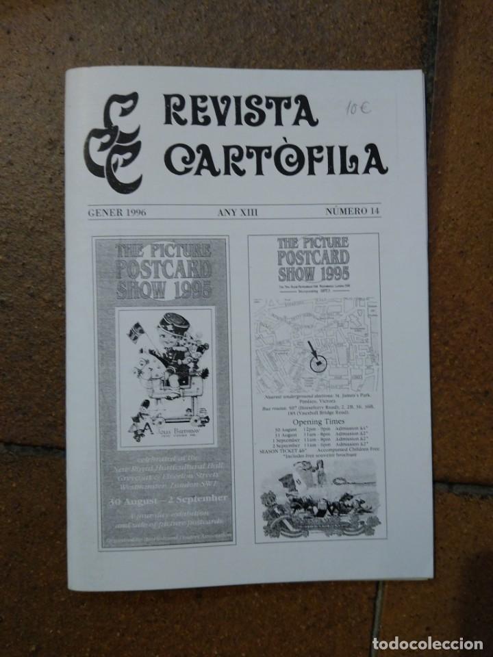 Advertising Catalogs: Revista cartofila N&deg; 14 El tren Renard, Festival Caridad C&aacute;diz, Purger, etc