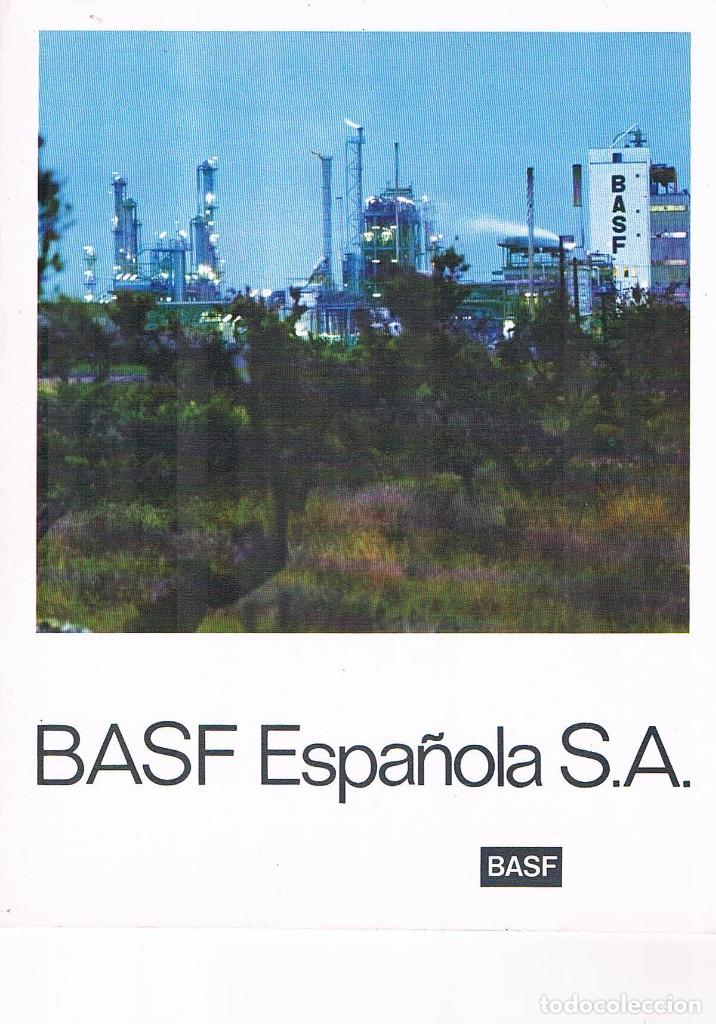 Werbekataloge: FOLLETO PUBLICITARIO CATALOGO BASF ESPA&Ntilde;OLA SA EXPOQUIMIA 78
