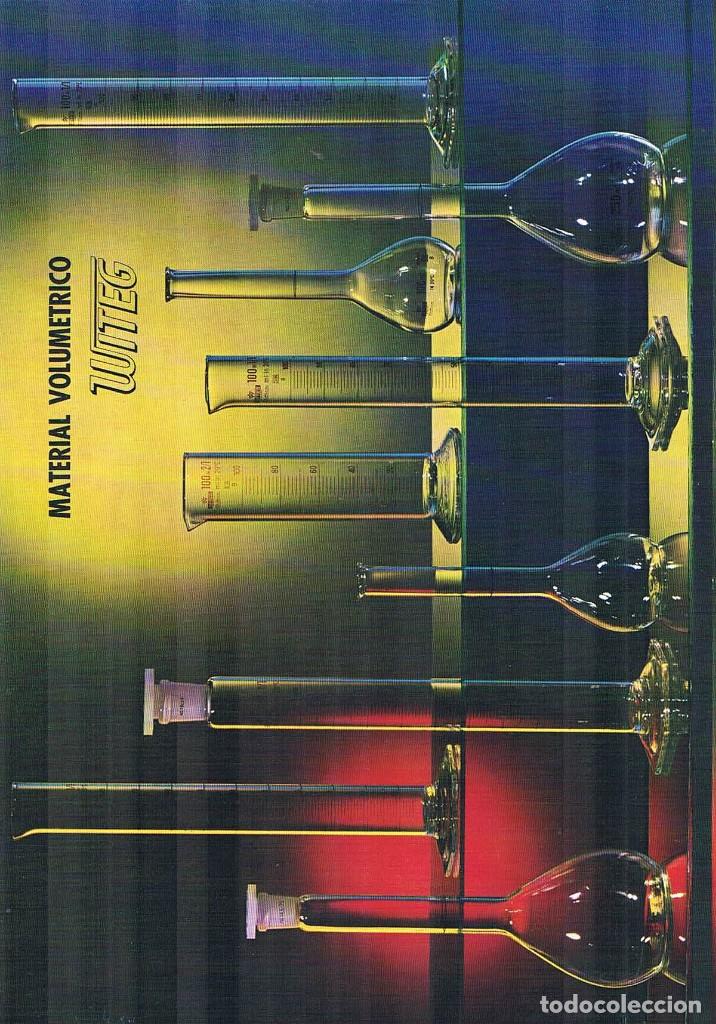 Catalogues publicitaires: FOLLETO PUBLICITARIO CATALOGO MATERIAL VOLUMETRICO WITEG EXPOQUIMIA 78