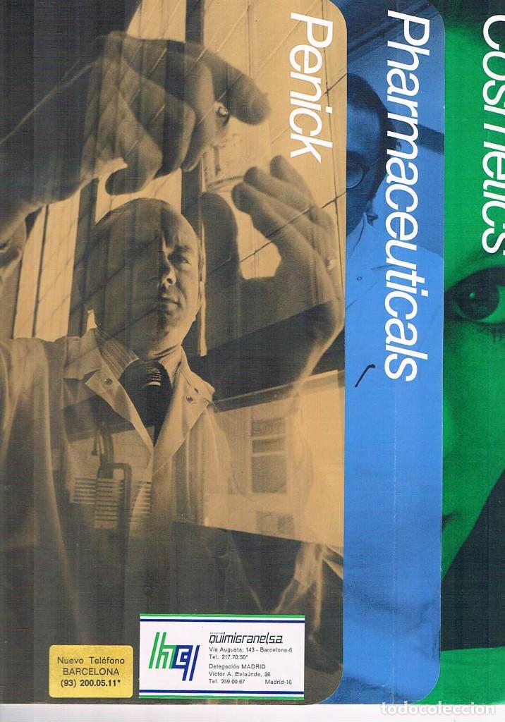Werbekataloge: FOLLETO PUBLICITARIO CATALOGO QUIMIGRANEL SA PENICK CORPORATION EXPOQUIMIA 78