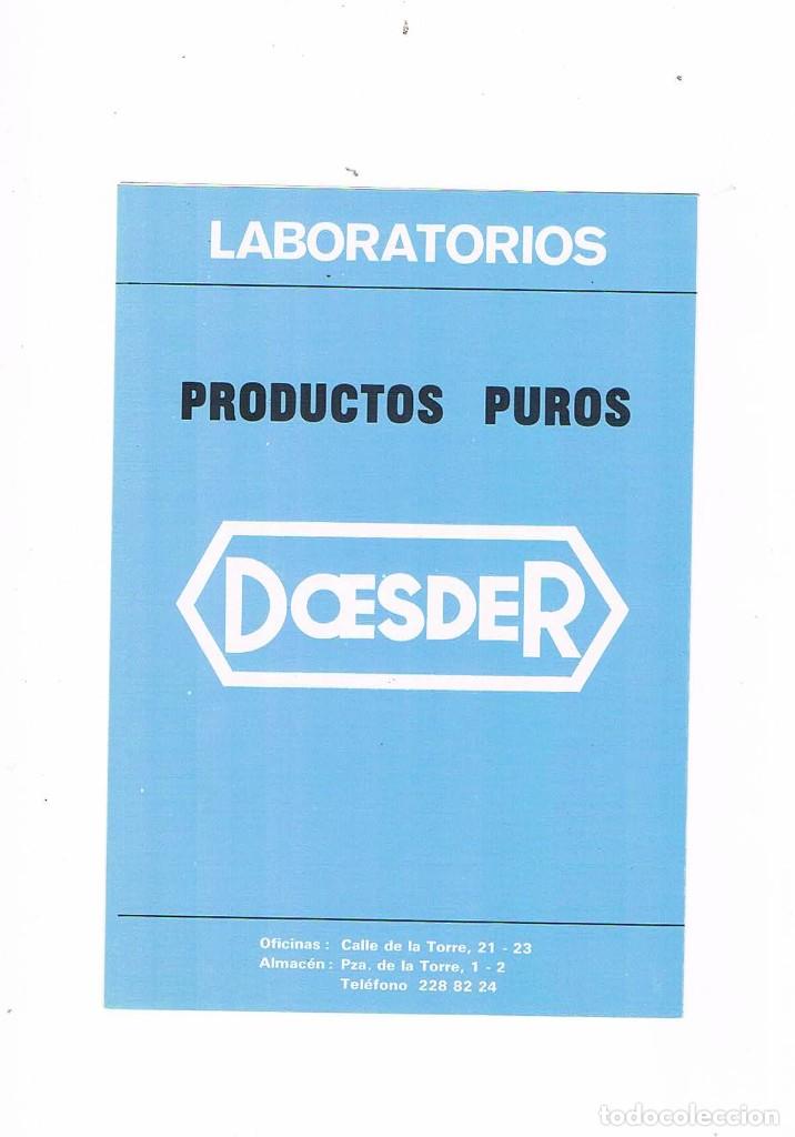 Cat&aacute;logos publicit&aacute;rios: FOLLETO PUBLICIDAD EXPOQUIMIA 78 DOESDER PRODUCTOS PUROS J SU&Ntilde;OR TINTORE DOESPUR **