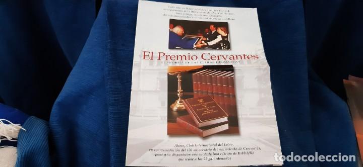 folleto promocional coleccion premio cervantes - Compra venta en  todocoleccion