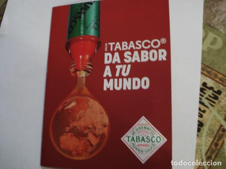 Cat&aacute;logos publicitarios: TRIPTICO PROPAGANDA TABASCO CON MUESTRA - Foto 3