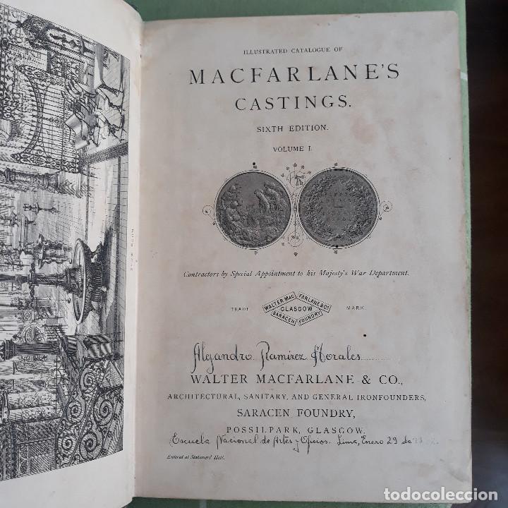 Cat&aacute;logos publicitarios: Antiguo cat&aacute;logo de fundiciones MACFARLANES. - Foto 10