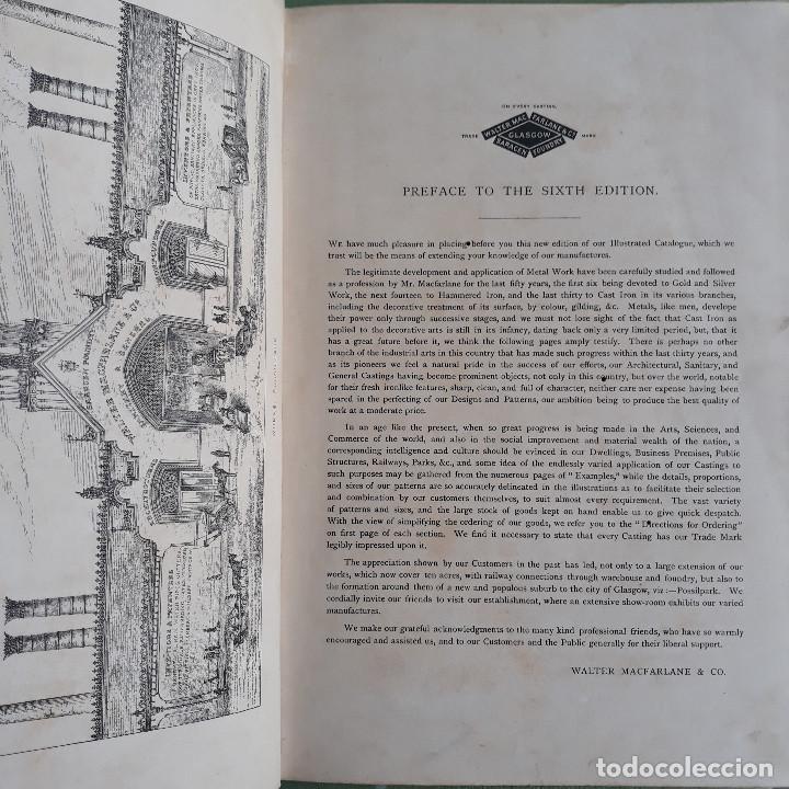 Cat&aacute;logos publicitarios: Antiguo cat&aacute;logo de fundiciones MACFARLANES. - Foto 12