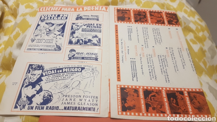 Cat&aacute;logos publicitarios: Publicitario cine 1936 - Foto 2