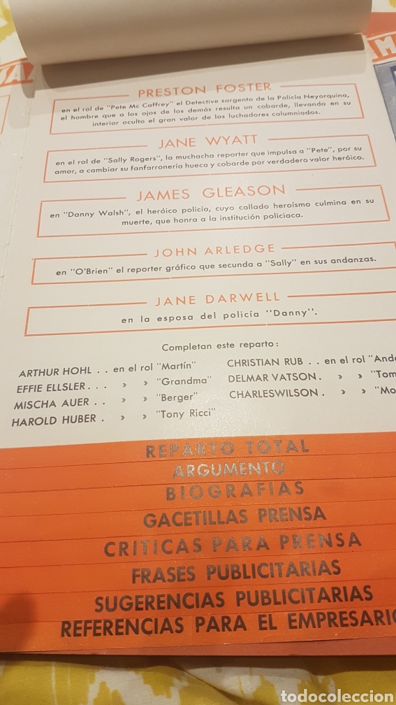Cat&aacute;logos publicitarios: Publicitario cine 1936 - Foto 4