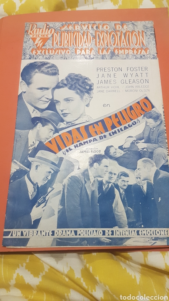Cat&aacute;logos publicitarios: Publicitario cine 1936 - Foto 1