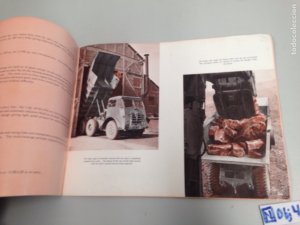 Cat&aacute;logos publicitarios: Catalogo de camiones antiguo - Foto 4