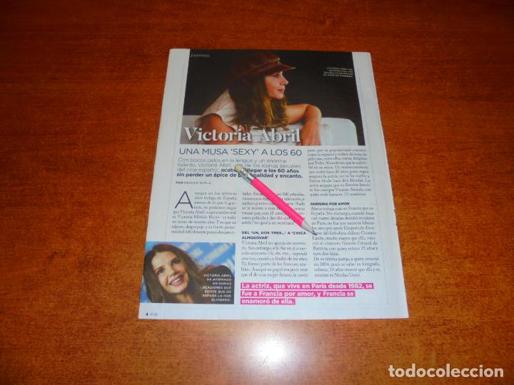 Cat&aacute;logos publicitarios: CLIPPING: VICTORIA ABRIL