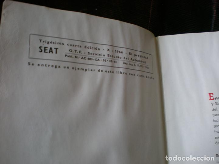 Cat&aacute;logos publicitarios: CATALOGO DE CONSEJOS A USUARIOS DE SEAT - Foto 2