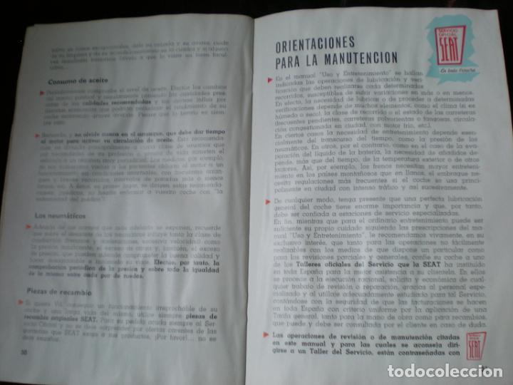 Cat&aacute;logos publicitarios: CATALOGO DE CONSEJOS A USUARIOS DE SEAT - Foto 8