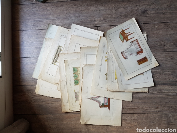 Cat&aacute;logos publicitarios: Catalogo s.XIX MEUBLES ET OBJETS DE G&Ocirc;UT por PIERRE DE LA MESANGERE antiguo y exclusivo