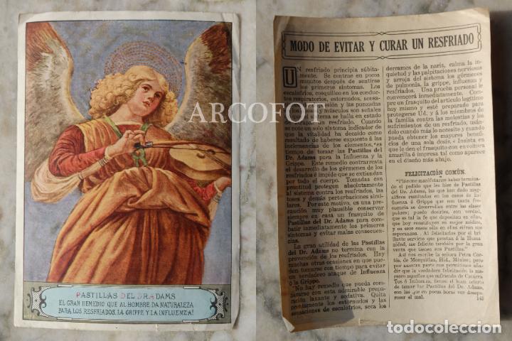 Werbekataloge: Antigua L&Aacute;MINA PUBLICITARIA PASTILLAS DEL DR. ADAMS - LA DE LAS FOTOS
