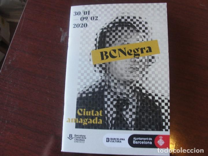 Cat&aacute;logos publicitarios: PROGRAMA ACTOS BCN NEGRA CIUTAT AMAGADA 2020 - Foto 1