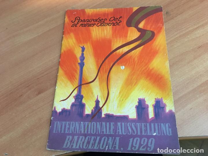 Catalogues publicitaires: BARCELONA FERIA INTERNACIONAL INTERNATIONAL AUSSTELLUNG 1929 EN ALEMAN (COIB76)