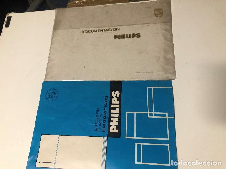 Catalogues publicitaires: ANTIGUO CATALOGO DE FRIGORIFICO PHILIPS