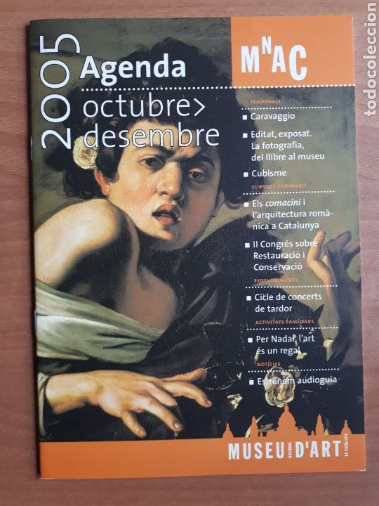 Werbekataloge: MNAC. MUSEU NACIONAL D'ART DE CATALUNYA. AGENDA 2005. CARAVAGGIO