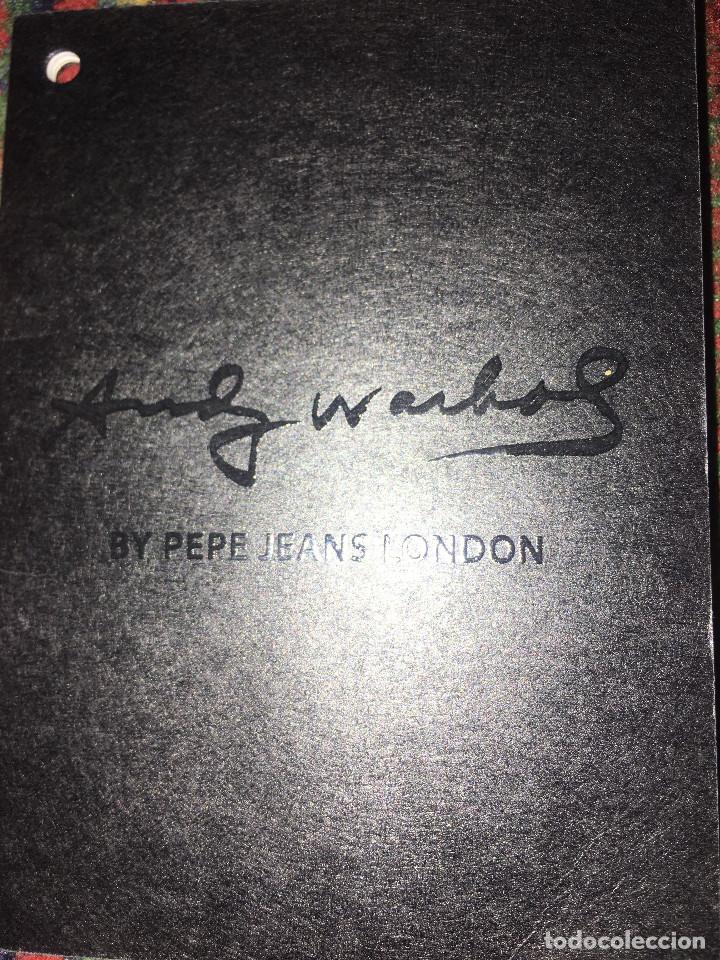 Cat&aacute;logos publicitarios: PEPE JEANS LIBRETO ANDY WARHOL