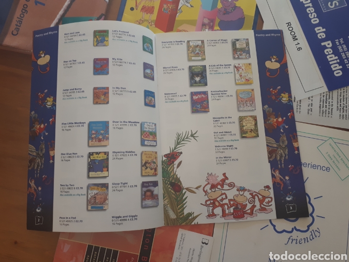 Cat&aacute;logos publicitarios: Lote cat&aacute;logos libros de texto ingl&eacute;s - Foto 2