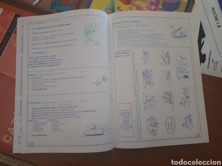 Cat&aacute;logos publicitarios: Lote cat&aacute;logos libros de texto ingl&eacute;s - Foto 4