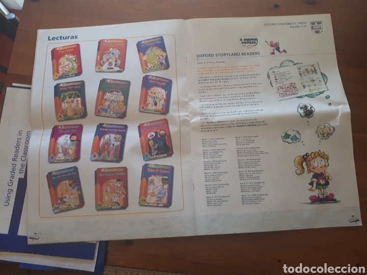 Cat&aacute;logos publicitarios: Lote cat&aacute;logos libros de texto ingl&eacute;s - Foto 8