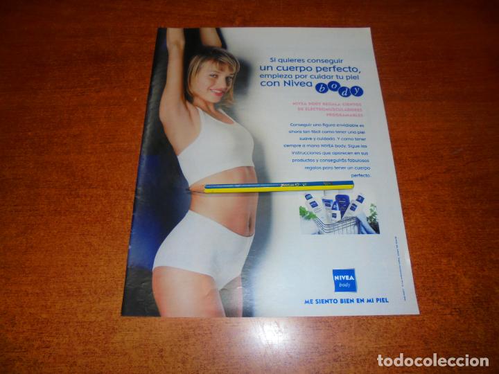 Cat&aacute;logos publicitarios: PUBLICIDAD EN PRENSA 2002: NIVEA BODY
