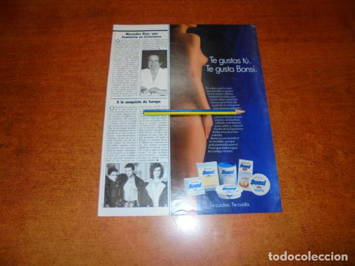 Cat&aacute;logos publicitarios: PUBLICIDAD EN PRENSA 1991: BONSI - MECANO - MERCEDES RICO