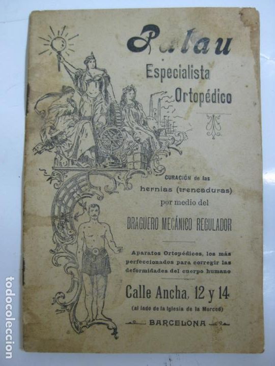 Cat&aacute;logos publicitarios: PALAU, ESPECIALISTA ORTOPEDICO - CATALOGO ILUSTRADO - MEDICINA