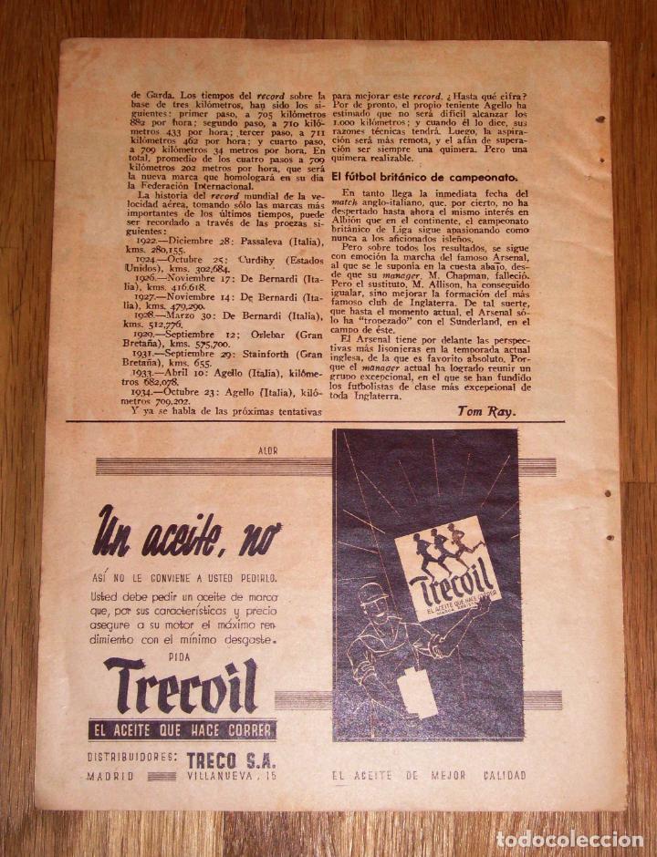 Werbekataloge: RECORTE - HOJA - PUBLICIDAD. Aceite Trecoil. - 1934