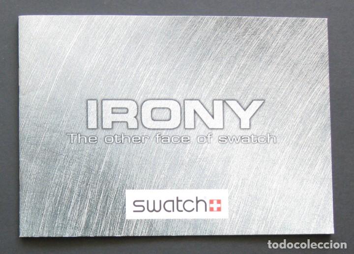 Cat&aacute;logos publicit&aacute;rios: Cat&aacute;logo relojes Swatch &ndash; Irony. The other face of Swatch