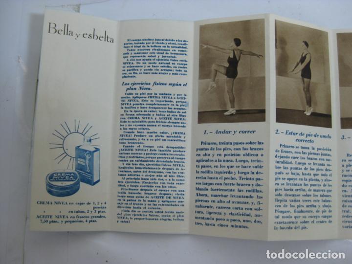 Cat&aacute;logos publicitarios: NIVEA - EJERCICIOS FISICOS - BELLA Y ESBELTA - Foto 3