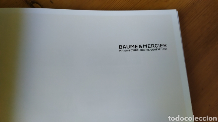 Cat&aacute;logos publicitarios: Cat&aacute;logo Baume & Mercier - Foto 2