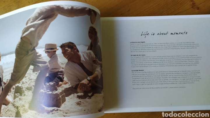 Cat&aacute;logos publicitarios: Cat&aacute;logo Baume & Mercier - Foto 3