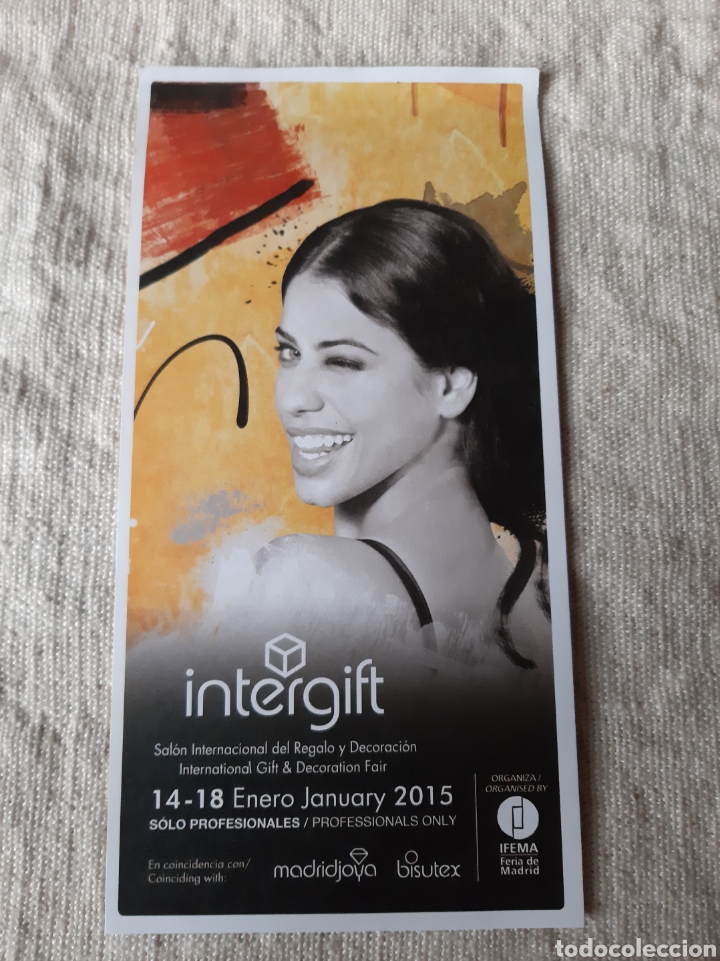 Werbekataloge: 2015 intergift bono descuento Madrid joya bisutex Ifema