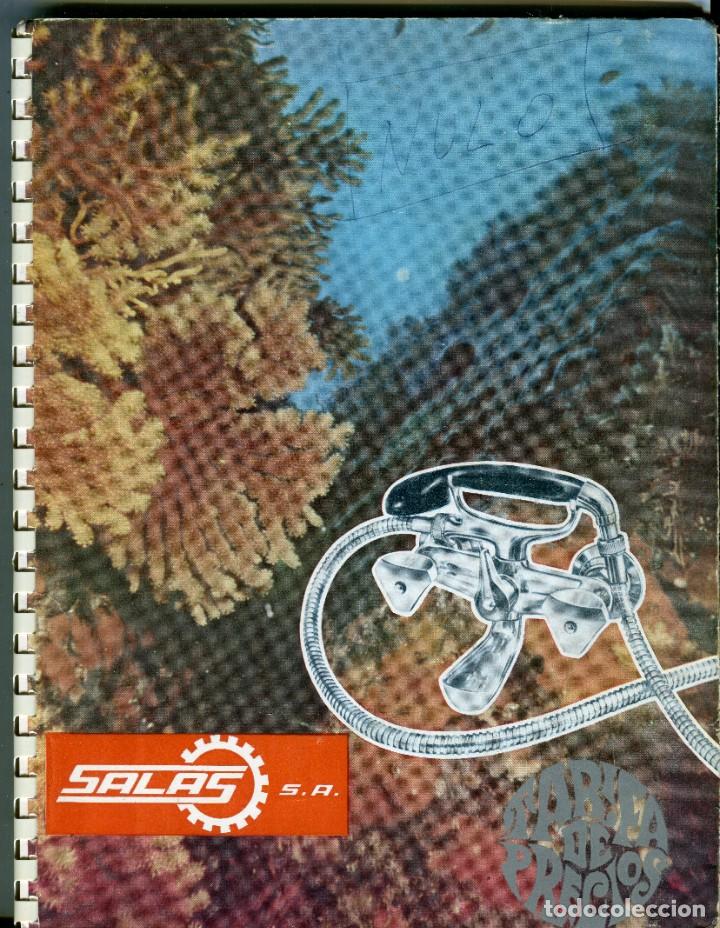 Advertising Catalogs: S. FELIU DE LLOBREGAT SALAS S.A. EXTENSO CATALOGO + TARIFA DE PRECIOS 50 PAG. 27 X 21 CMS. A&Ntilde;O 1972